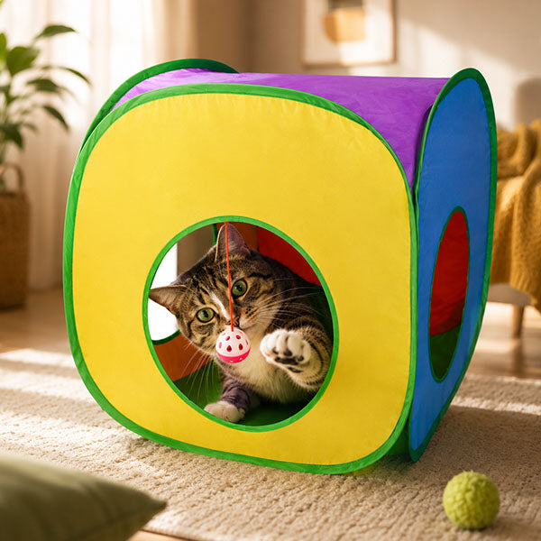 Oyuncak Toplu Kedi Oyun Tüneli