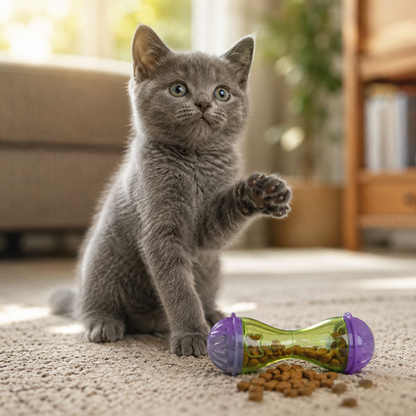 İnteraktif Kedi Ödül Mamalı Oyuncak