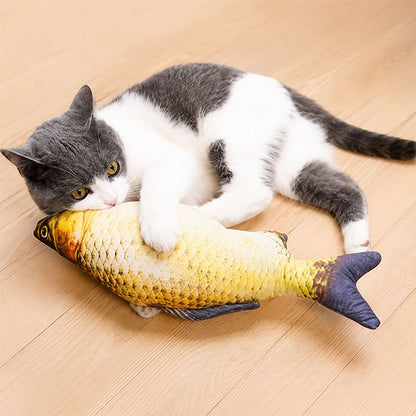 Hareketli Balık Kedi Oyuncağı Şarjlı