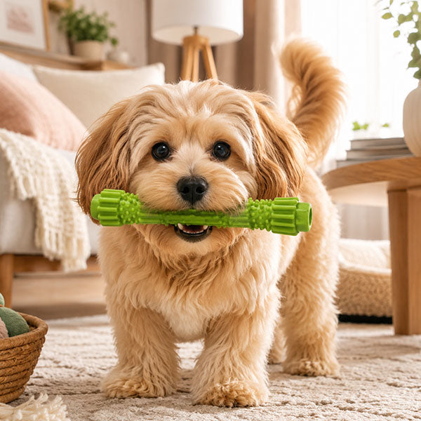 Küçük Boy Mama Hazneli Köpek Isırma Oyuncağı