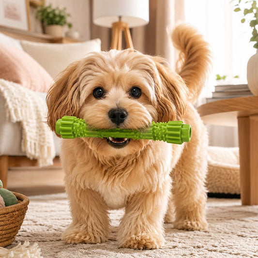 Küçük Boy Mama Hazneli Köpek Isırma Oyuncağı