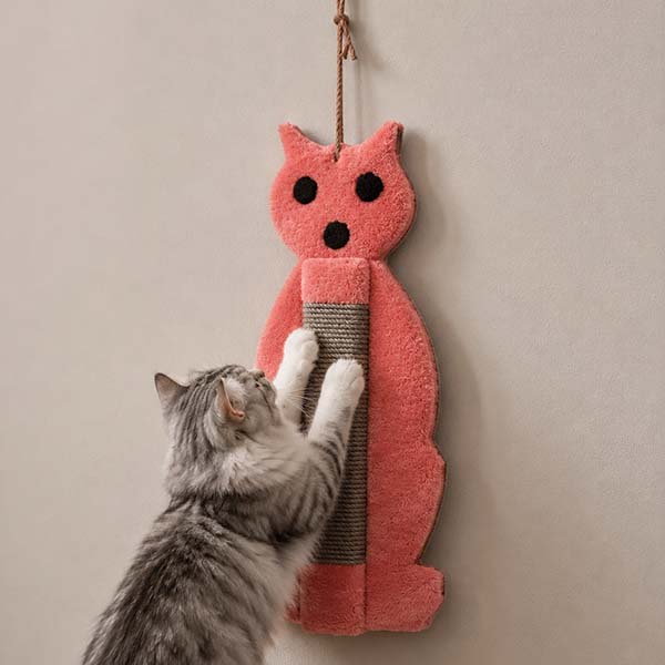 Kedi Temalı Tırmalama Tahtası